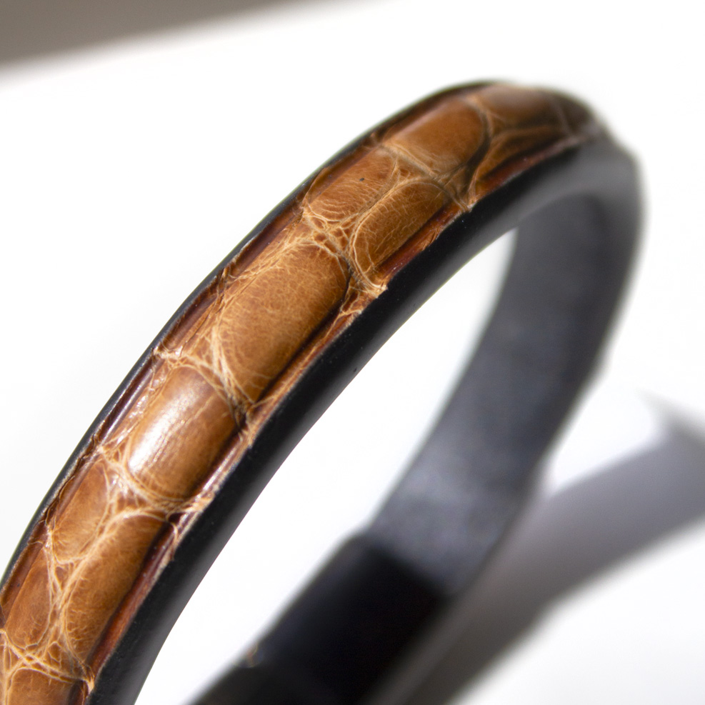 Crivellaro-Bracelet-Croco-Marron-Homme-2