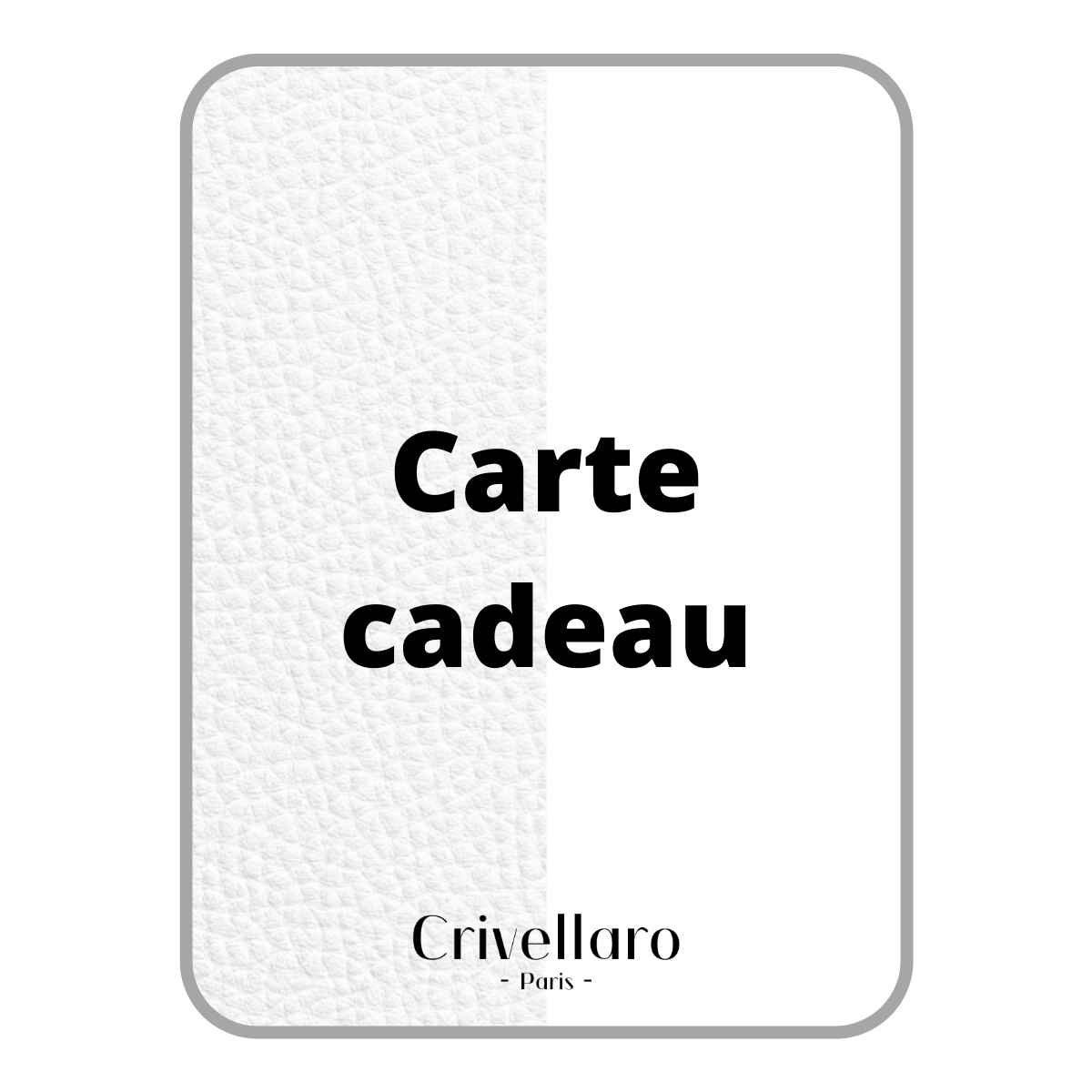 Carte Cadeau digitale