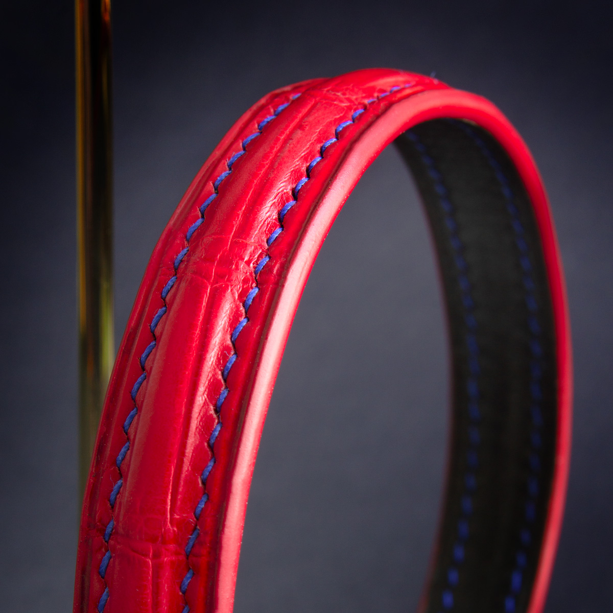 Bracelet-Couture-Croco-Rouge-Bleu
