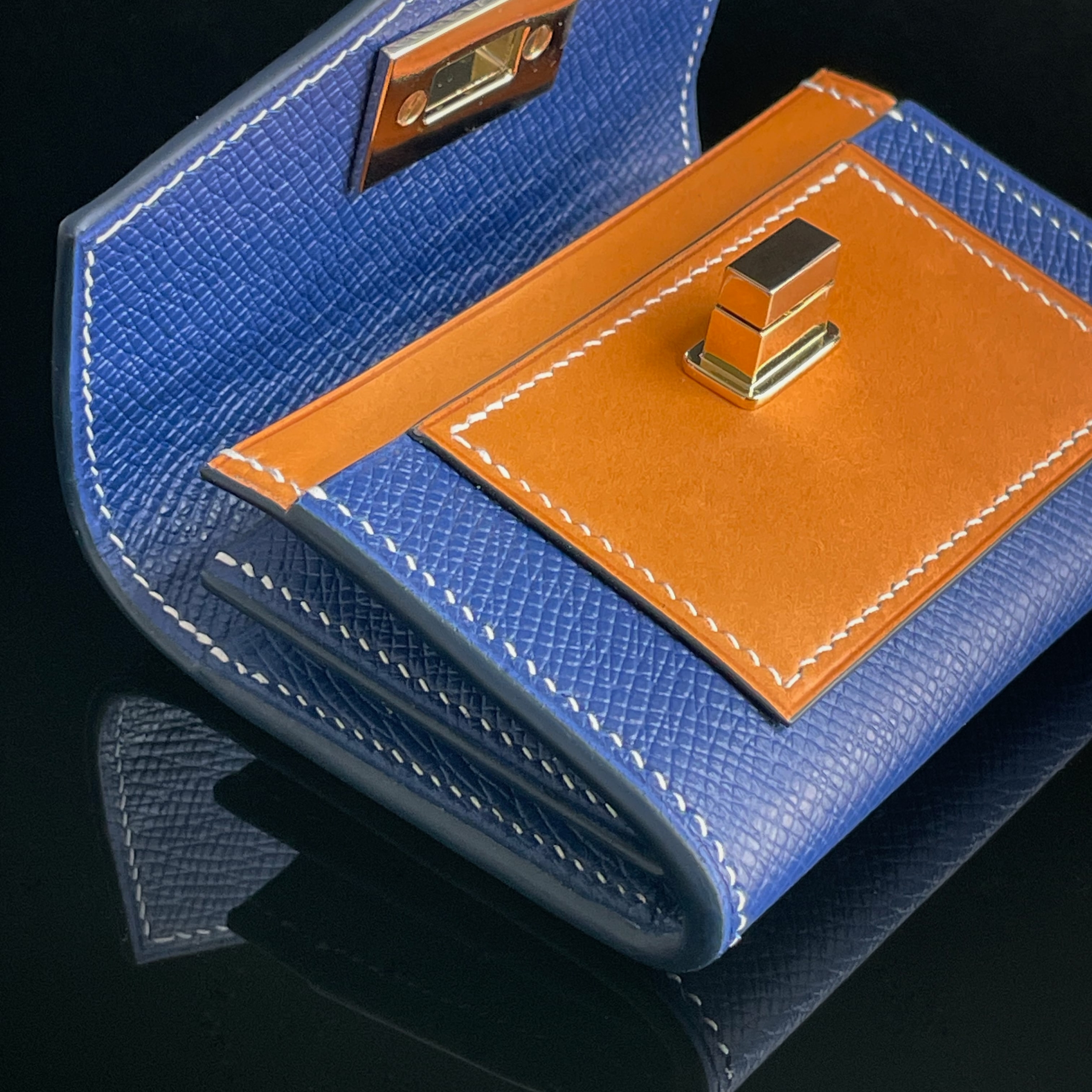 Crivellaro-Portefeuille-Compact-Bleu-Camel-279-3