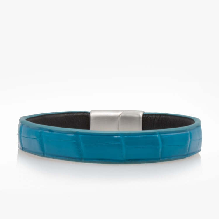 Bracelet Croco Turquoise
