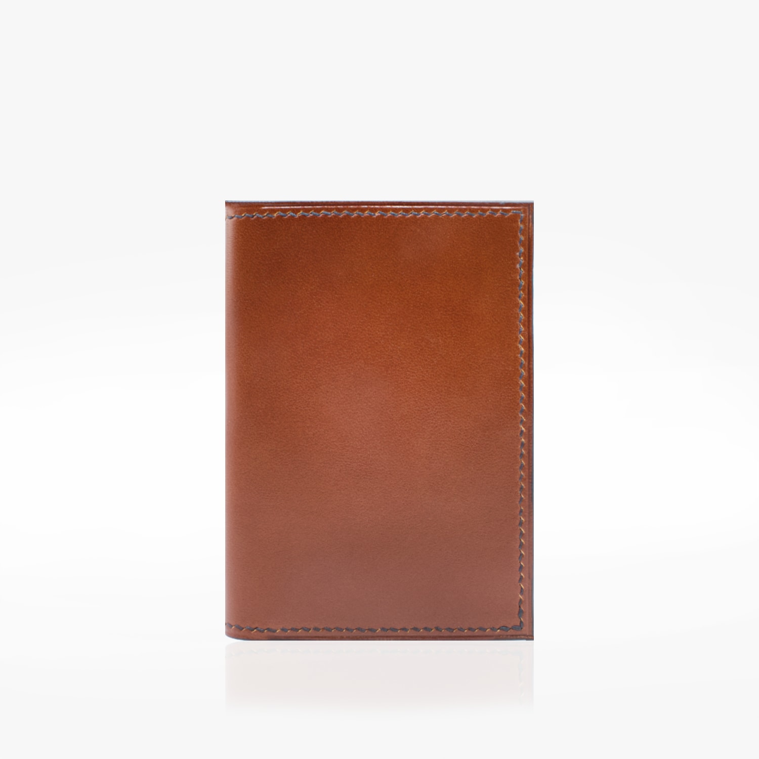 Porte-cartes cuir classique marron avec protection RFID
