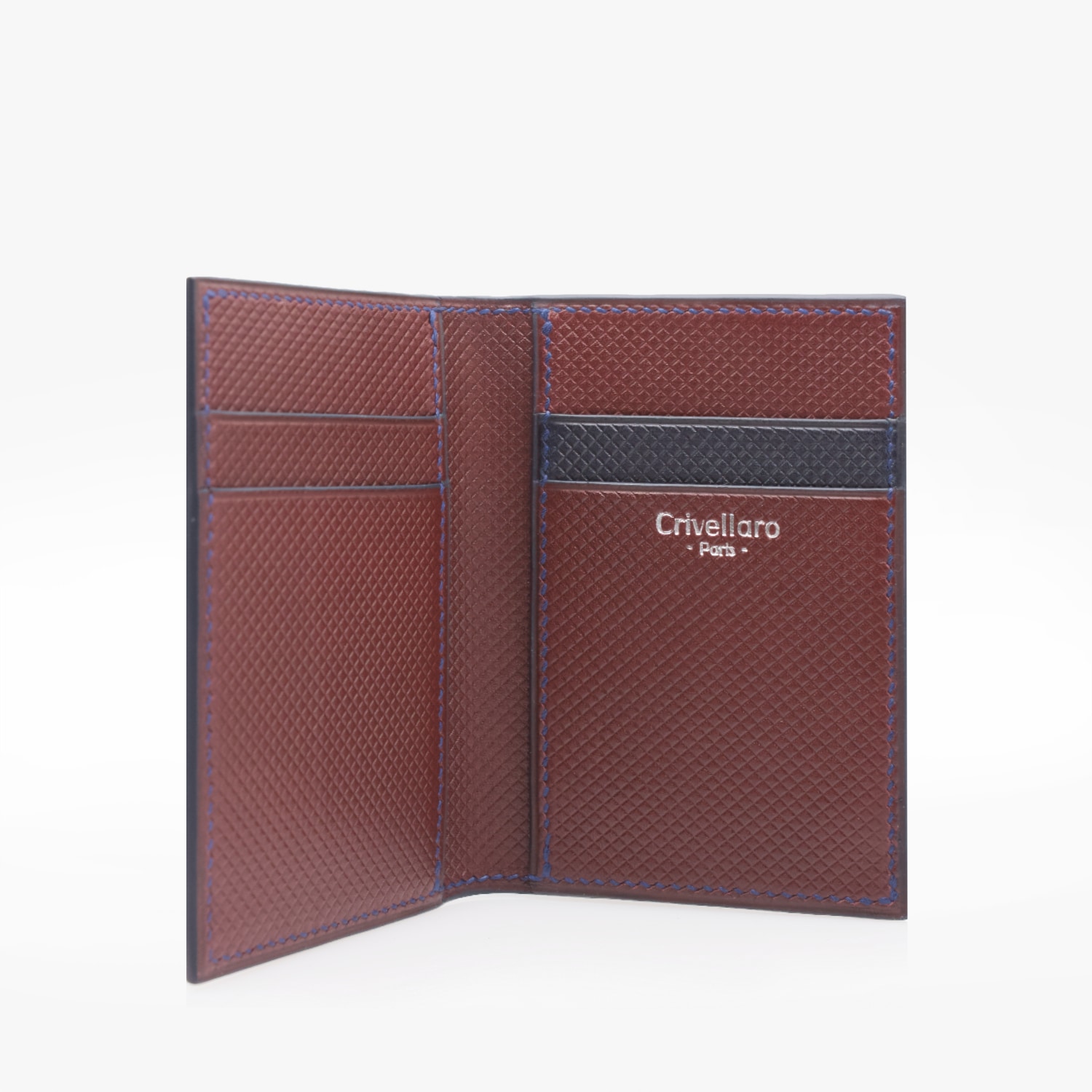247 Porte 4 cartes Cuir russie bordeaux 2