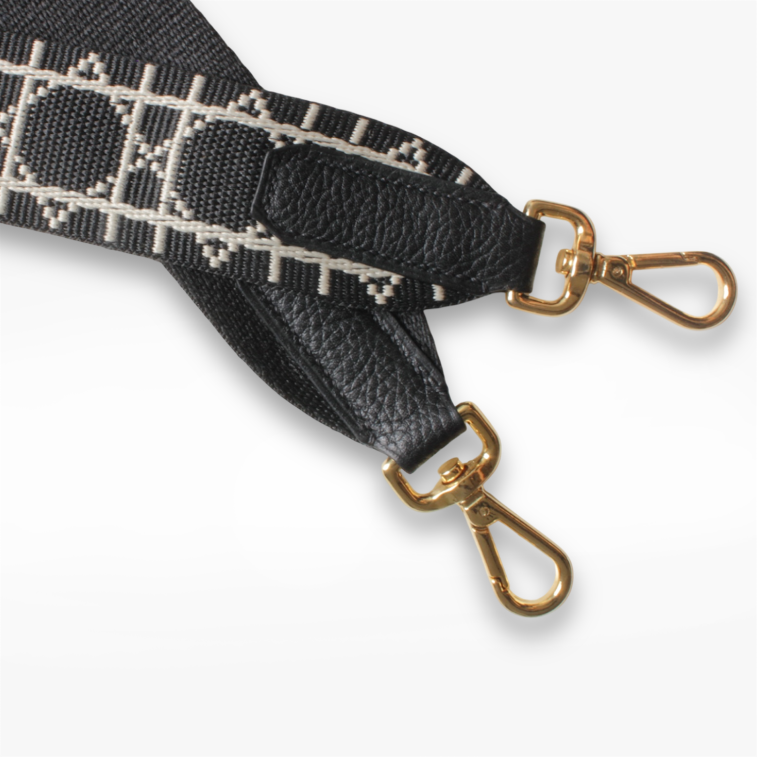 Bandoulière Noir:Or 2