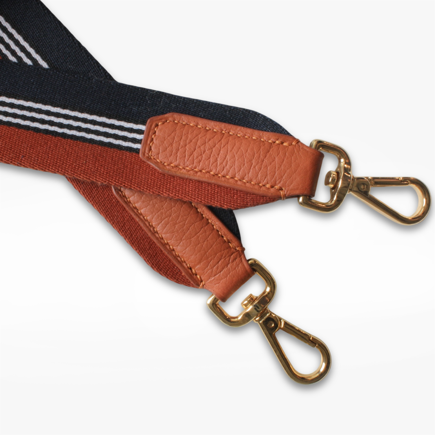 Bandoulière Camel:Bleu:Or 2