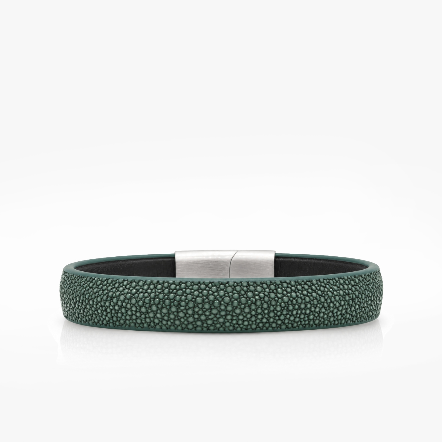 Bracelet Galuchat Vert