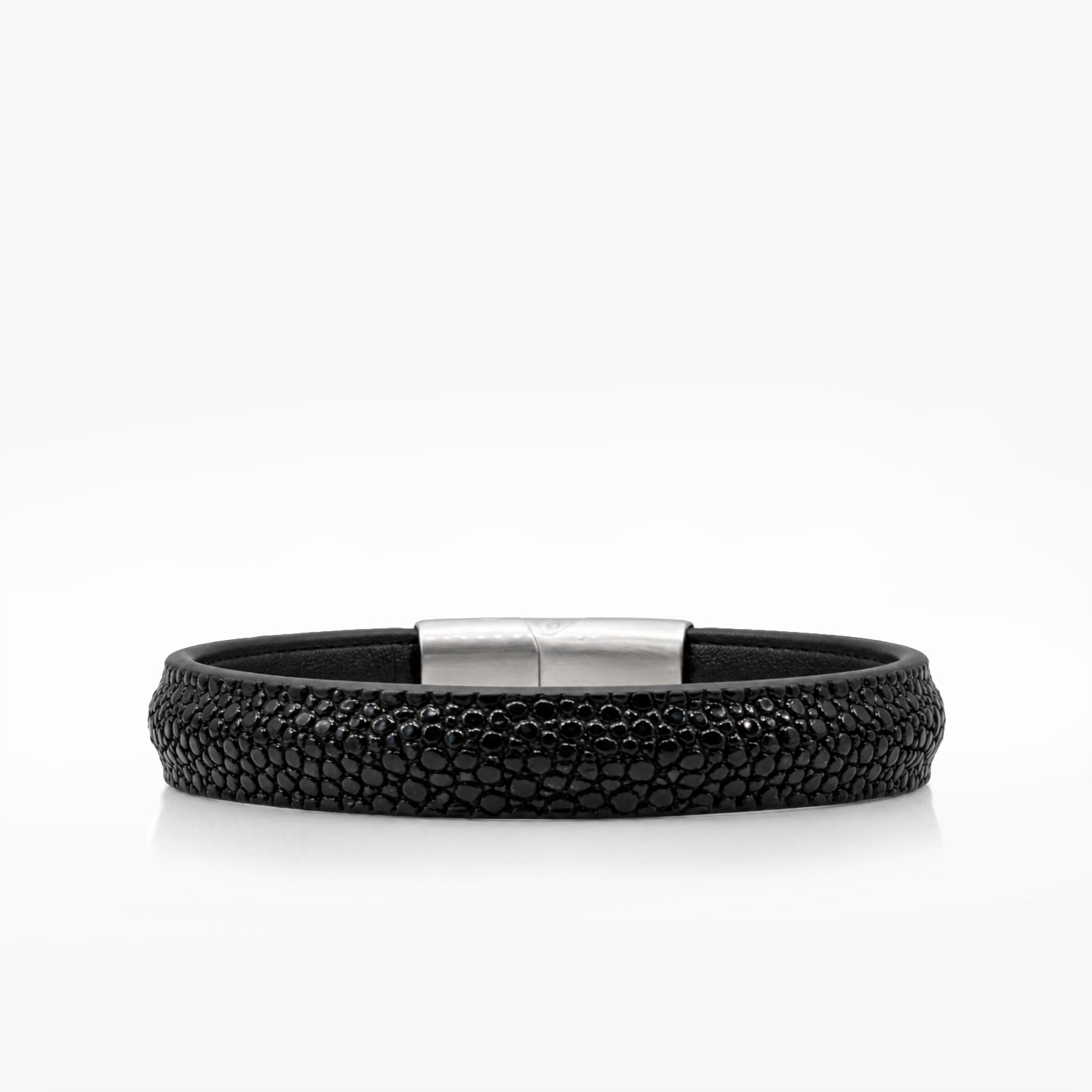 Bracelet Galuchat Noir