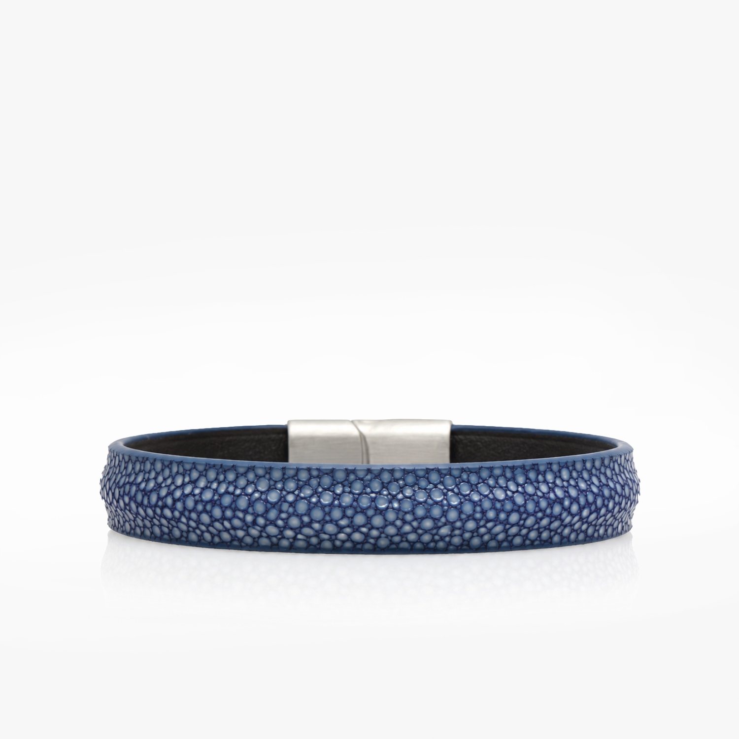 Bracelet Galuchat Bleu Jeans