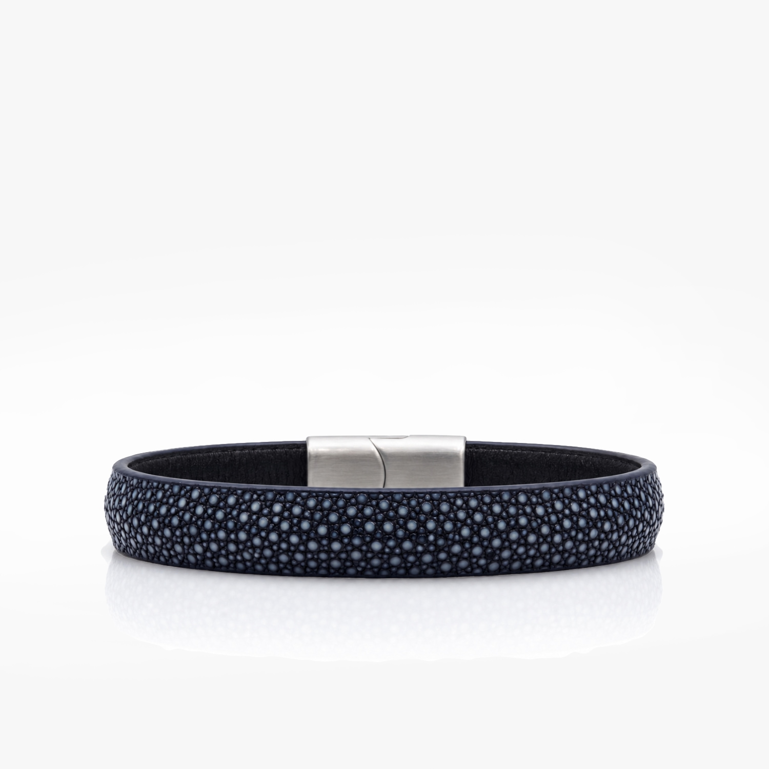 Bracelet Galuchat Bleu