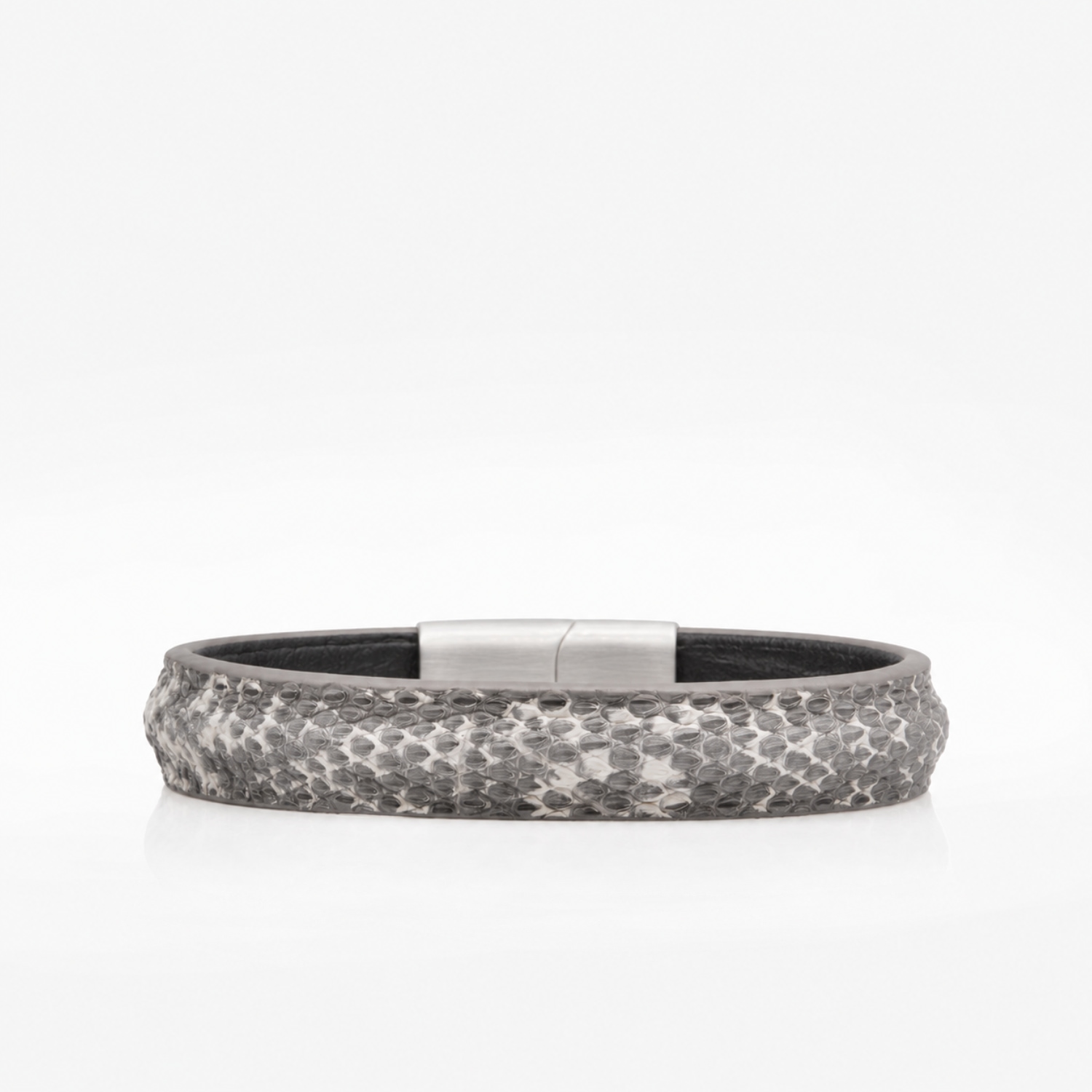 Bracelet Lezard Sable - Gris et Beige