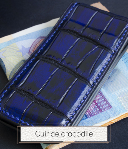 crivellaro pince billets croco bleu noir 429x498