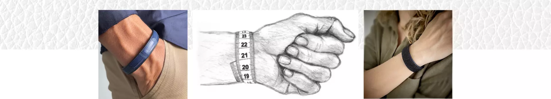 Chosir la taille pour votre bracelet