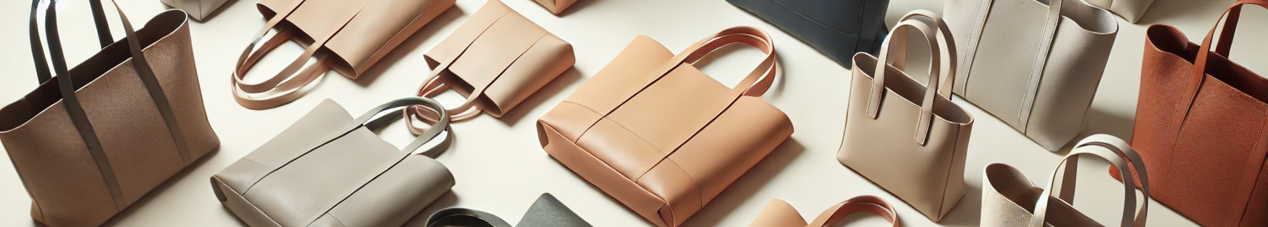 Sac cabas en cuir beige