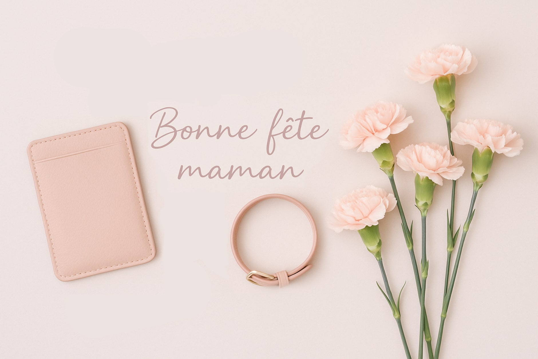 Cadeaux fête des mères en cuir