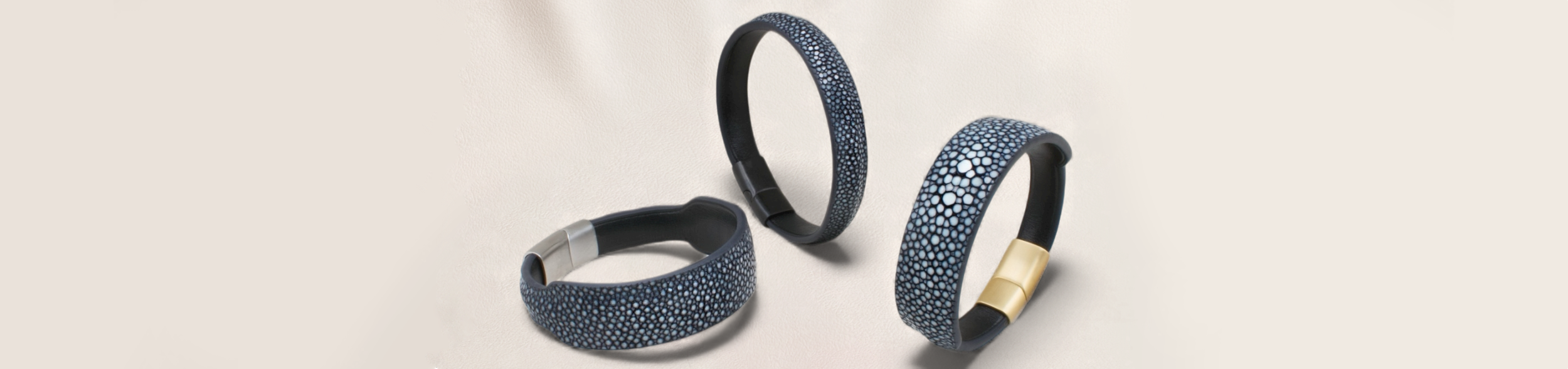 crivellaro bracelets galuchat