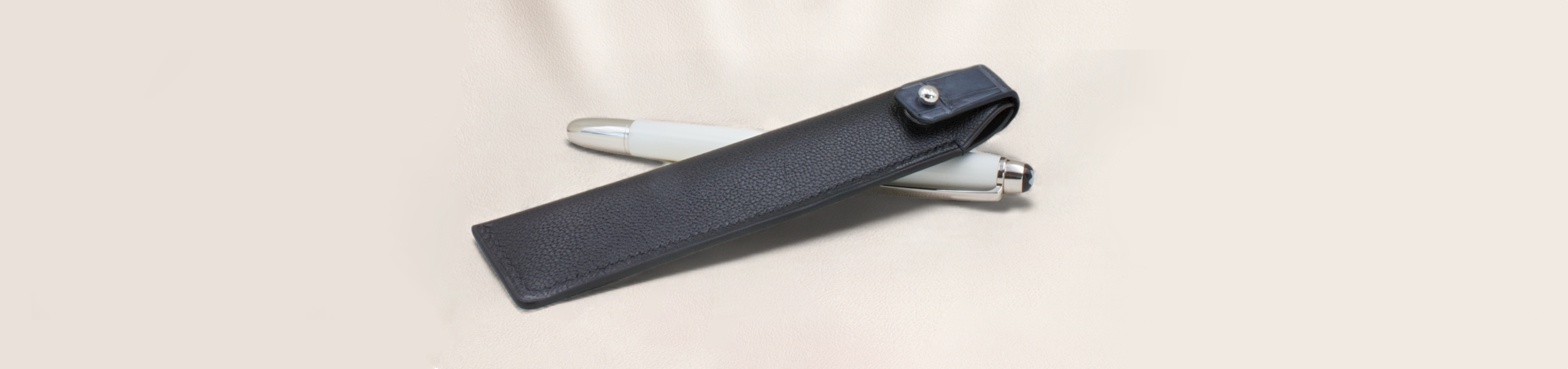 Etuis à stylo en cuir