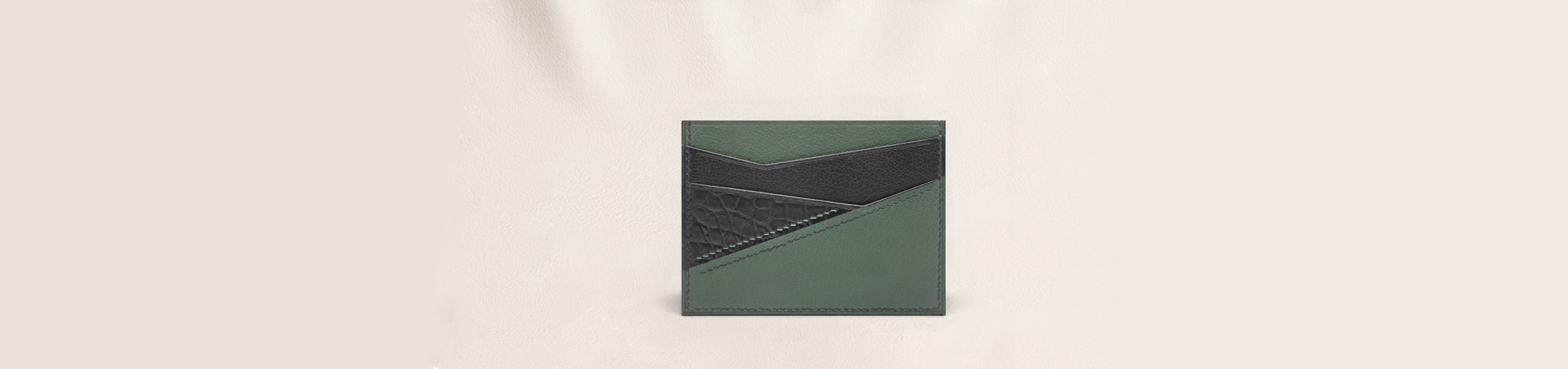 Porte-cartes en cuir