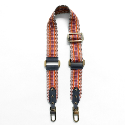 Crivellaro bandouliere Orange violet et or