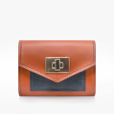 Crivellaro  PORTEFEUILLE Marron Bleu 1