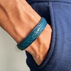 Crivellaro-Paris-Bracelet-Croco-Bleu-Canard V2