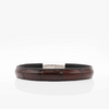 201 V2 Crivellaro Bracelet croco marron brillant