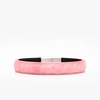 106 Crivellaro Bracelet Cuir Croco rose