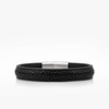 89 Crivellaro Bracelet Cuir galuchat  noir