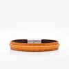 236 Crivellaro bracelet Cuir croco orange couture rose