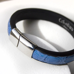 Crivellaro-Bracelet-Croco-Bleu-Clair-Homme-5
