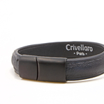 Crivellaro-Bracelet-autruche-noir-5