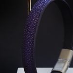 Crivellaro-bracelet-galuchat-violet