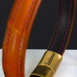 Bracelet-Couture-Croco-Orange-Rose-2