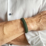 Crivellaro Bracelet Galuchat Vert Foret 2