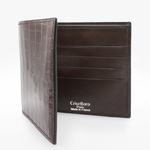 Crivellaro portefeuille croco marron 2