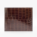 Crivellaro portefeuille croco marron
