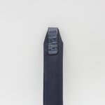 Etui stylo cuir Bleu croco bleu Crivellaro Paris 3