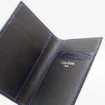 244 Porte 4 cartes Cuir epsom bleu 4