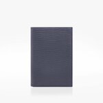 246 Porte 4 cartes Cuir liège bleu marine