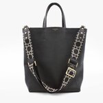 cabas cuir noir crivellaro