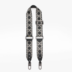 Bandouliere Noir graphique GunMetal