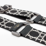 Bandouliere Noir graphique GunMetal 2