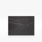 355 Porte cartes prisma cuir noir