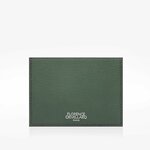 356 Porte cartes prisma cuir vert noir 3