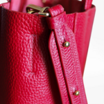 Sac cabas cuir rouge Crivellaro 3