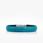 130 Crivellaro Bracelet Croco Turquoise 3