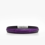 164 Crivellaro  Bracelet crocodile violet