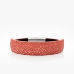 Manchette galuchat orange Crivellaro