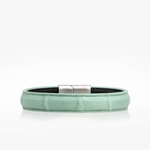 101 Bracelet Cuir crocodile Jade