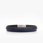 Crivellaro Bracelet Lézard Bleu marine 1