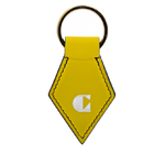 Crivellaro Porte cles chevre jaune fil bleu